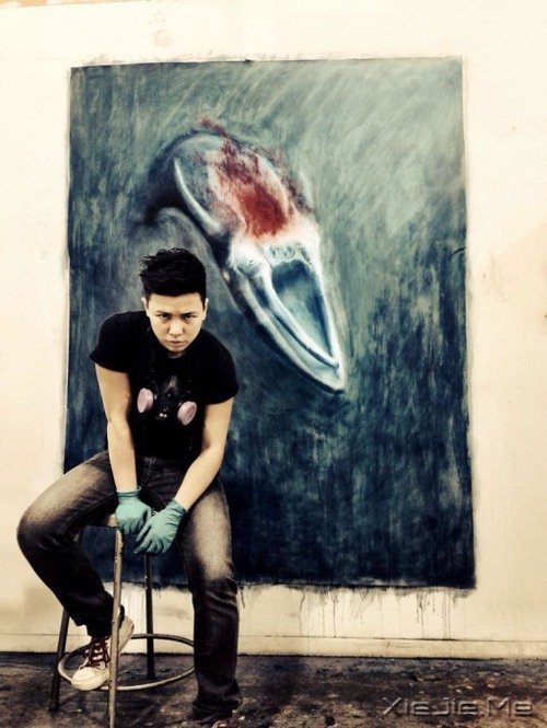 墙壁3D绘画图片